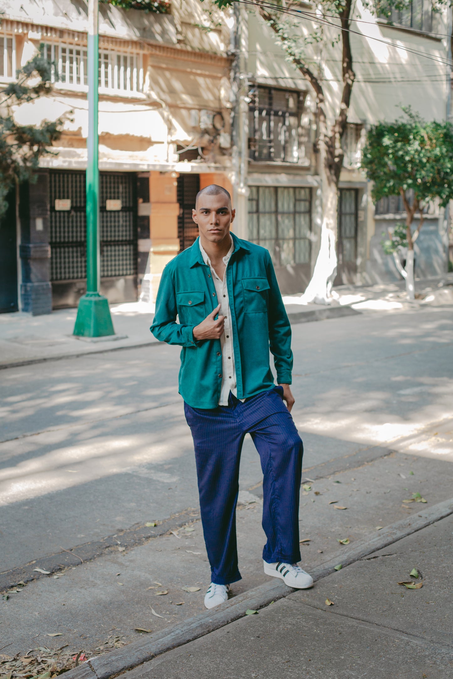 Sobrecamisa Soft Esmeralda