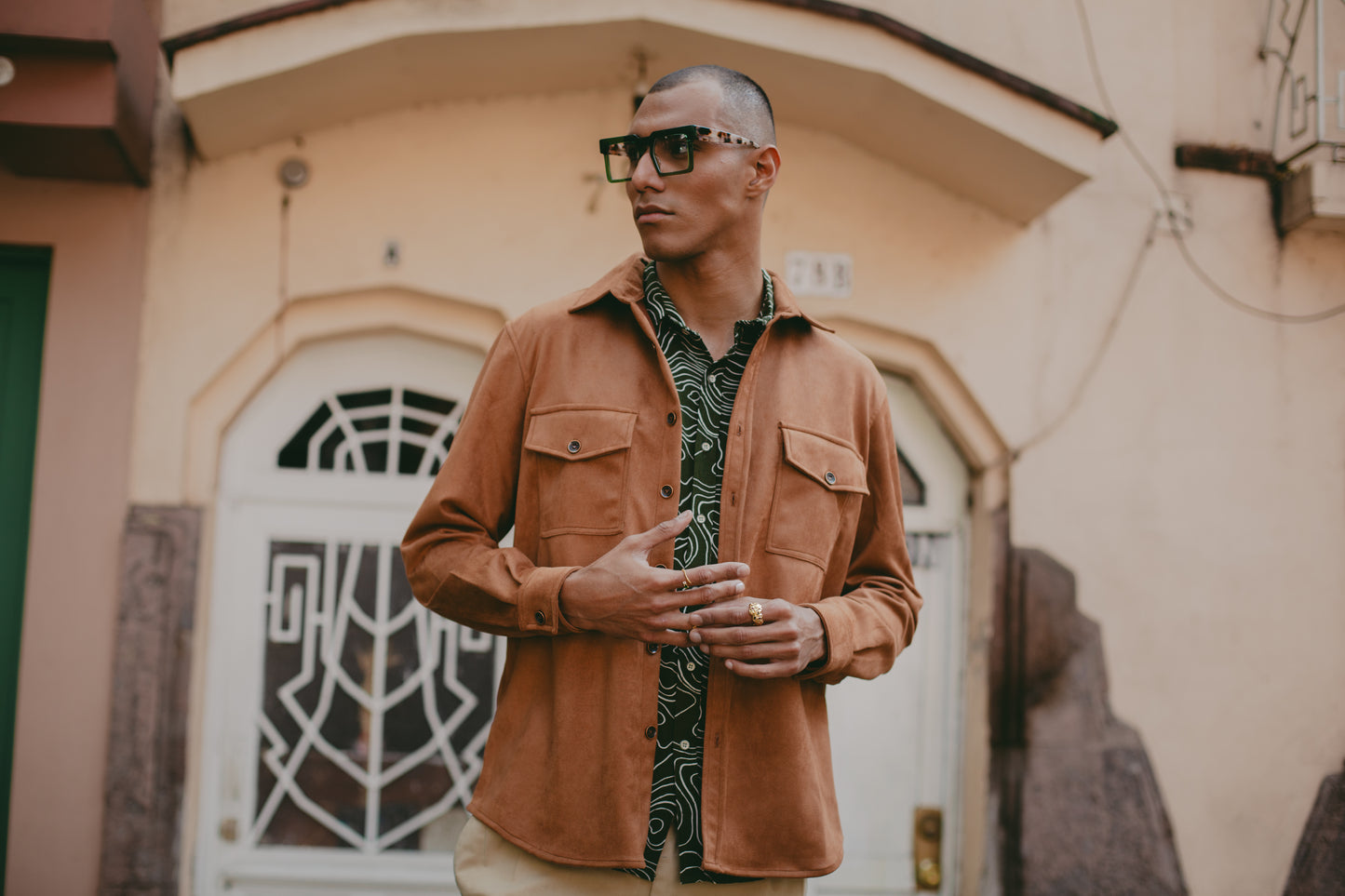 Sobrecamisa Soft Camel