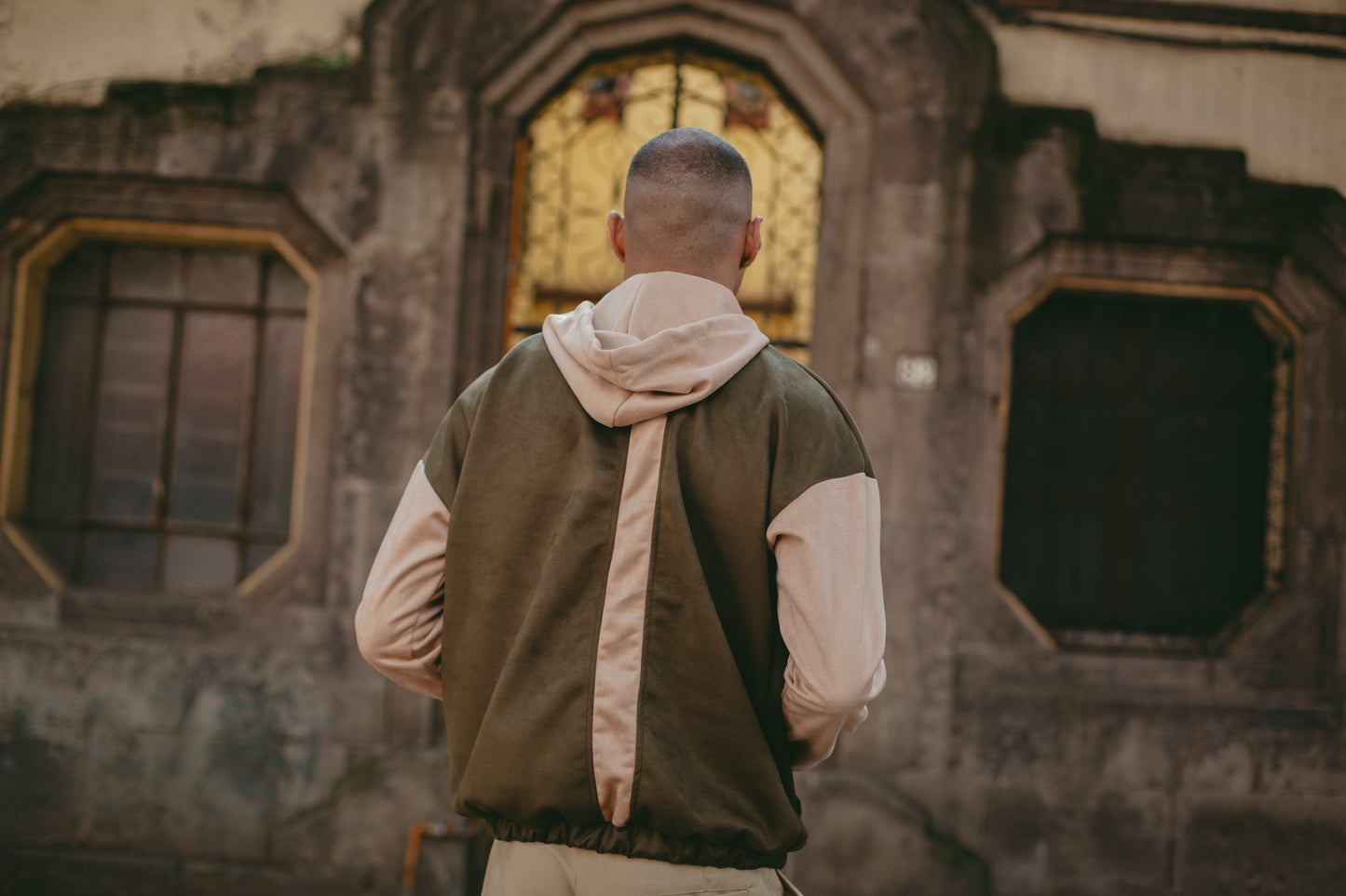 Sudadera Matching Musgo