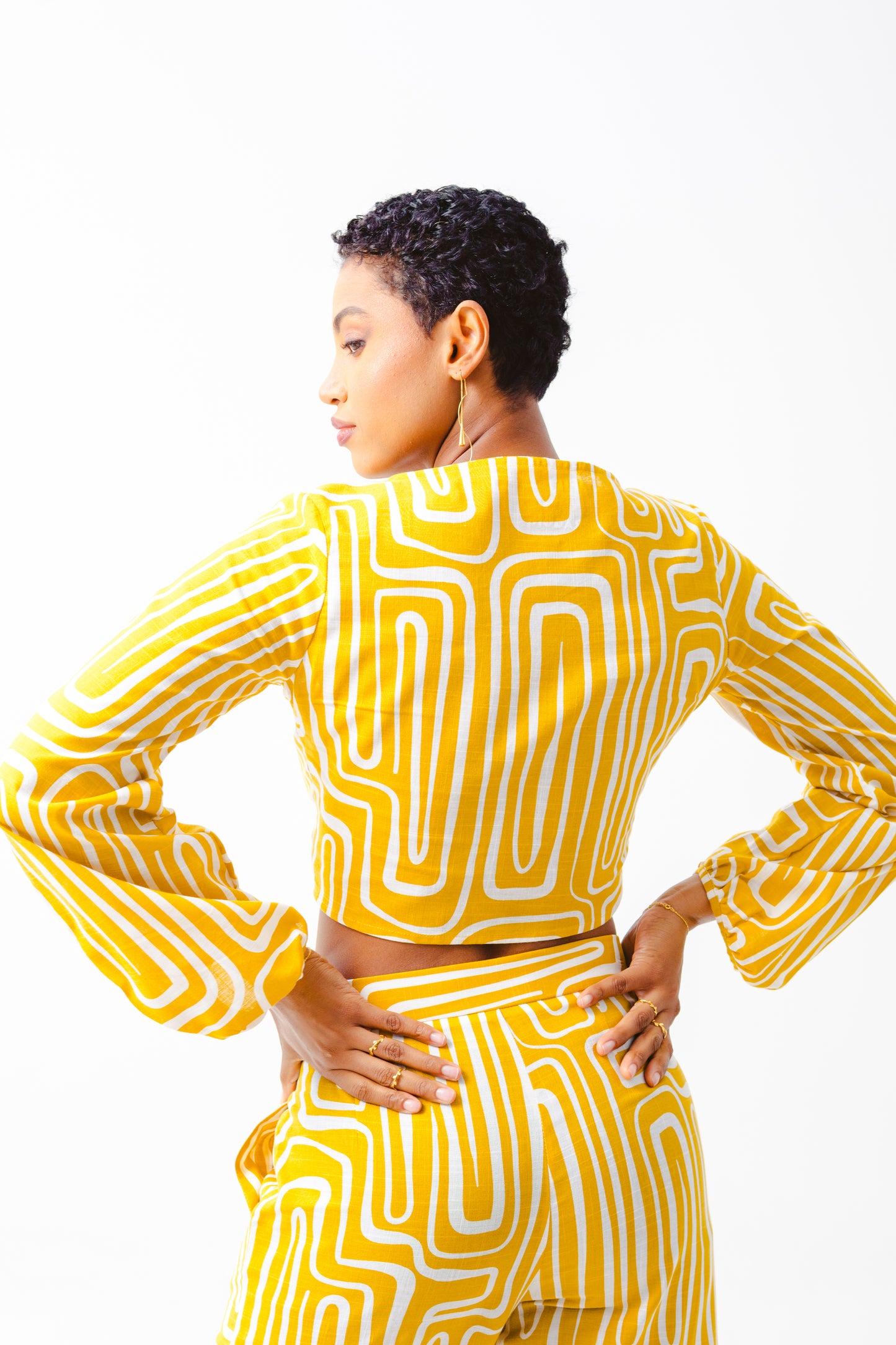 BLUSA RAICES AMARILLO