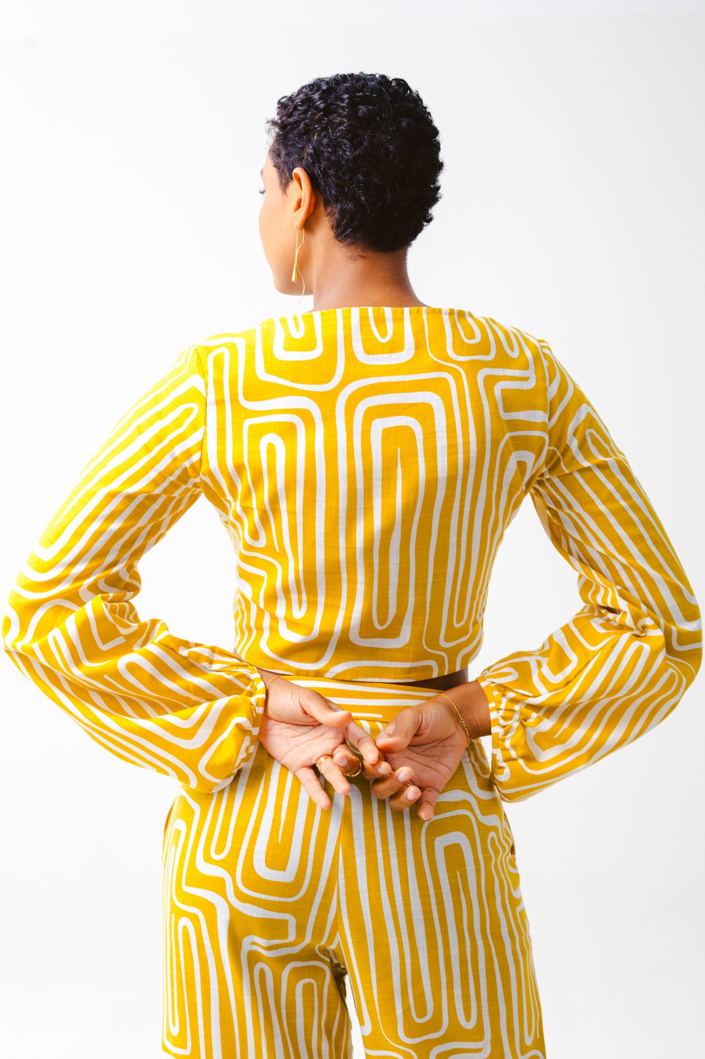 BLUSA RAICES AMARILLO