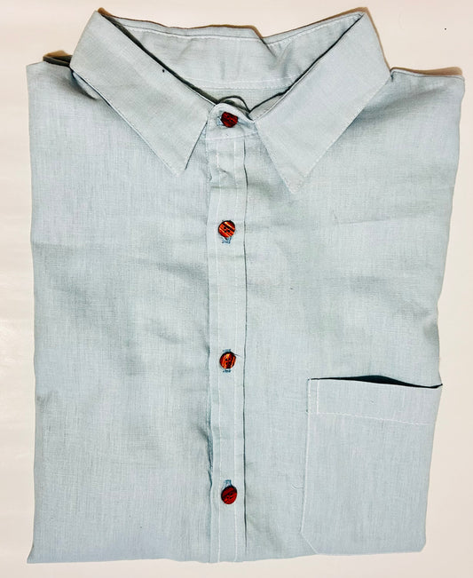 Camisa Italia cielo